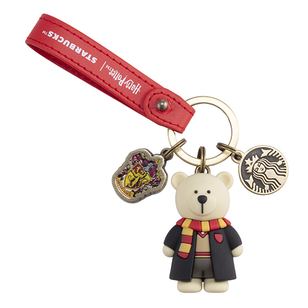 哈利波特學院小熊鑰匙圈