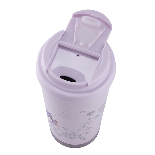 璀璨花藝不鏽鋼杯