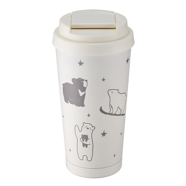 共愛黑白熊不鏽鋼杯