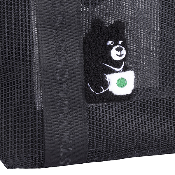 共愛黑熊網格提袋