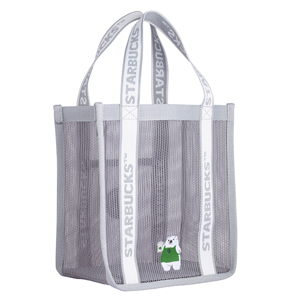 共愛白熊網格提袋