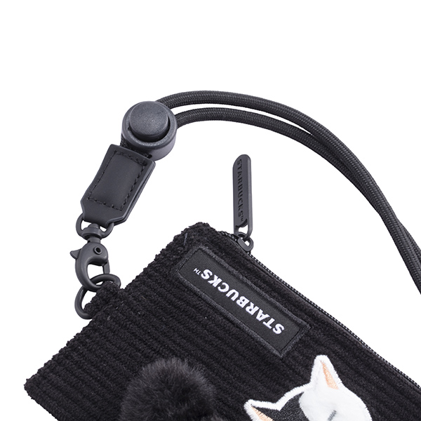 黑白貓尾巴零錢證件掛牌