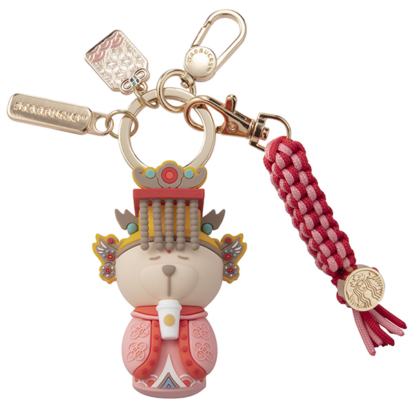 祈願保佑小熊鑰匙圈