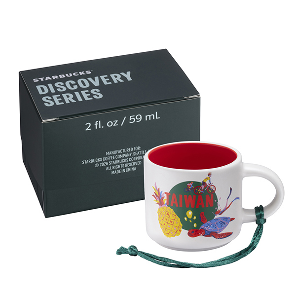2OZ Discovery台灣馬克杯