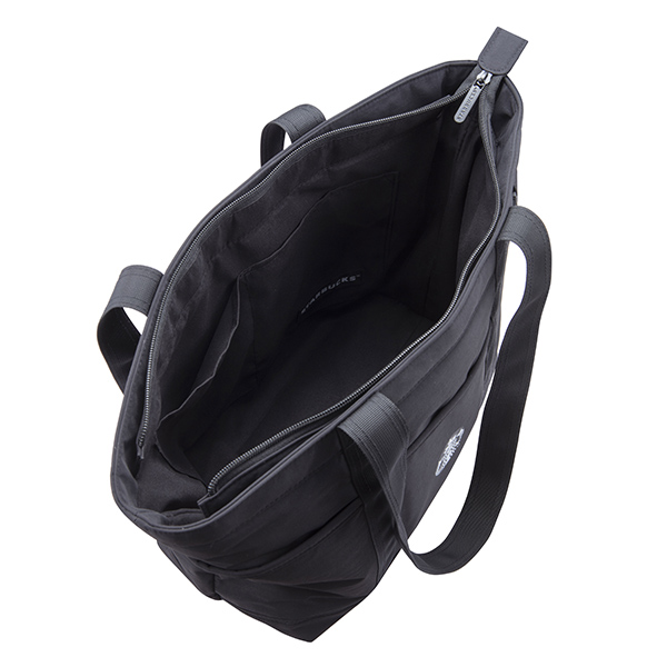 黑女神尼龍肩背包