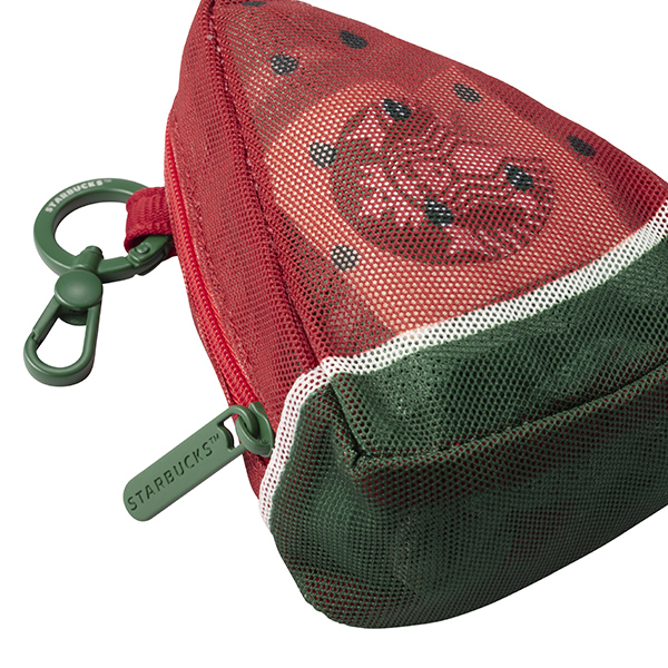 夏日時光直紋網布隨行收納袋