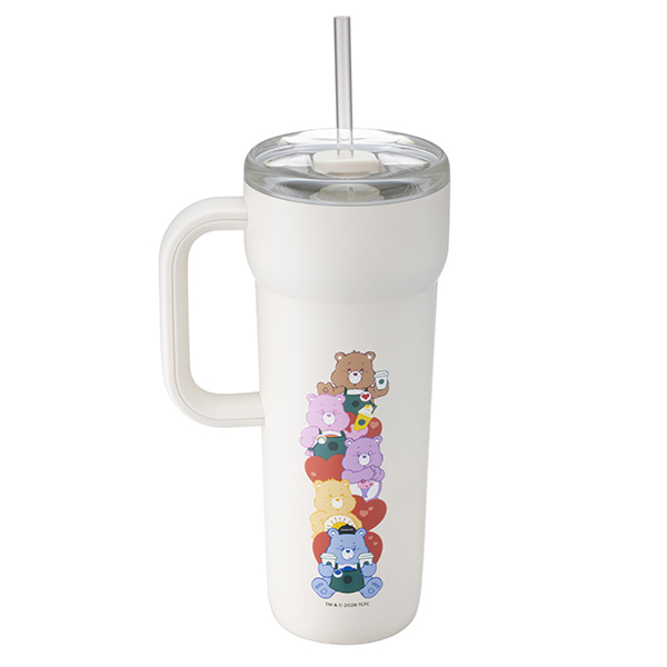 CARE BEARS不鏽鋼把手TOGO冷水杯