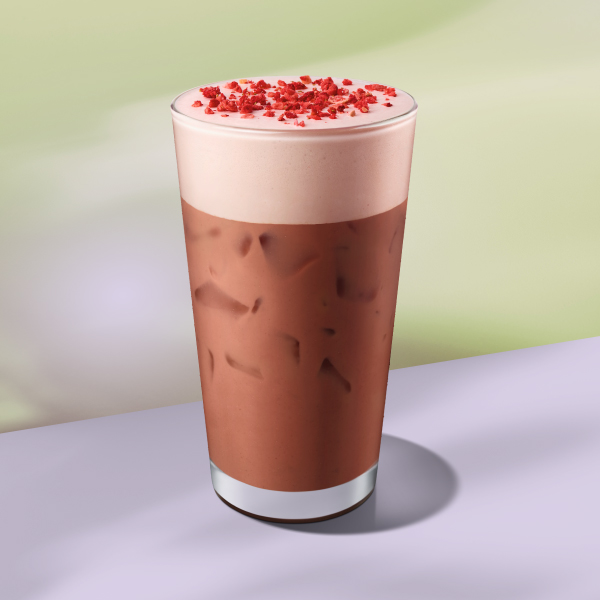 冰覆盆莓風味可可杏仁那堤