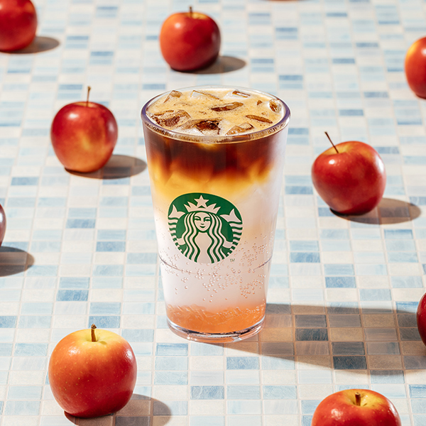 蘋果山茶花風味氣泡美式