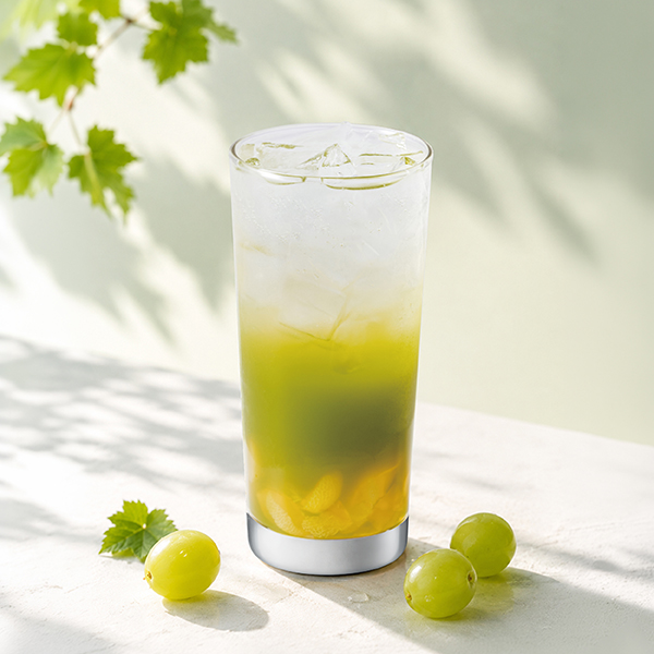 麝香葡萄風味氣泡飲