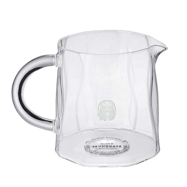 女神波紋玻璃壺