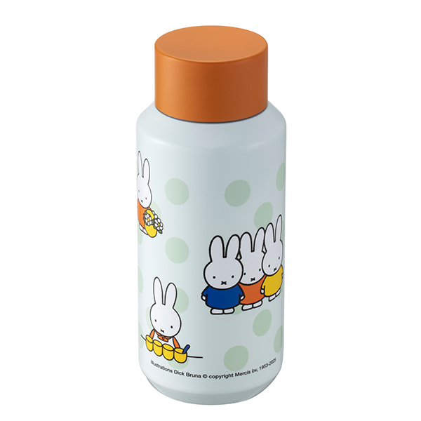 miffy橘蓋不鏽鋼水壺