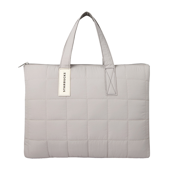 灰雲朵多功能手提包