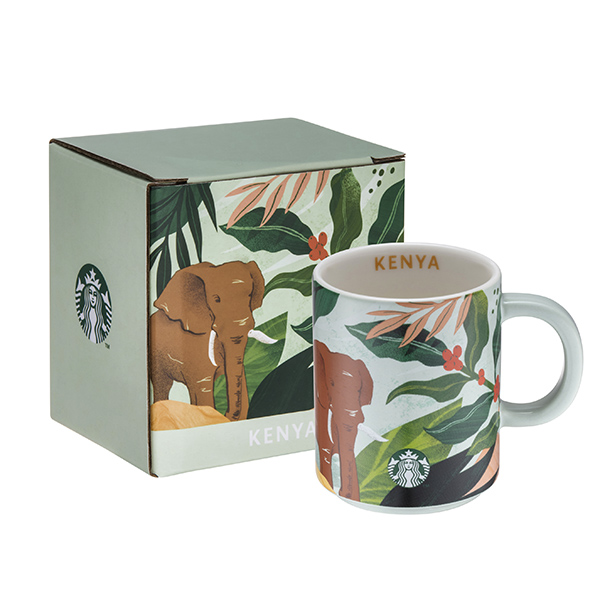 3OZ肯亞豆標馬克杯