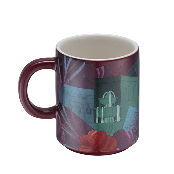 3OZ佛羅娜豆標馬克杯