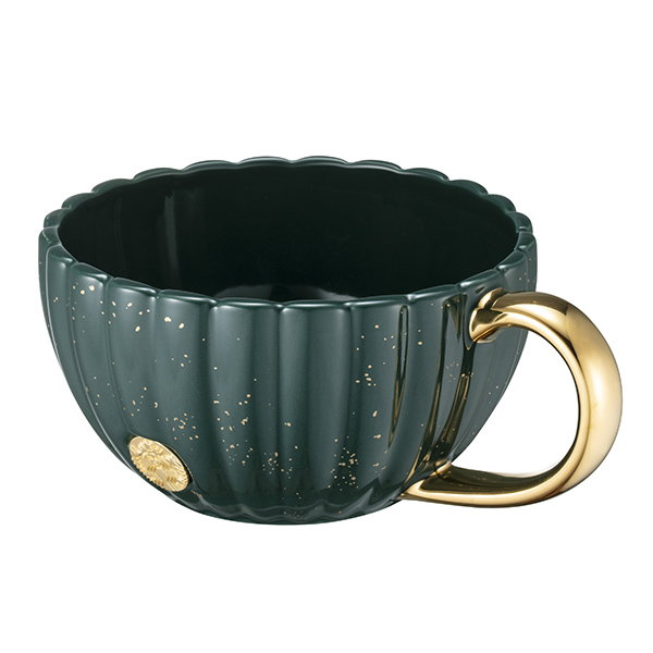 森林綠女神章杯盤組