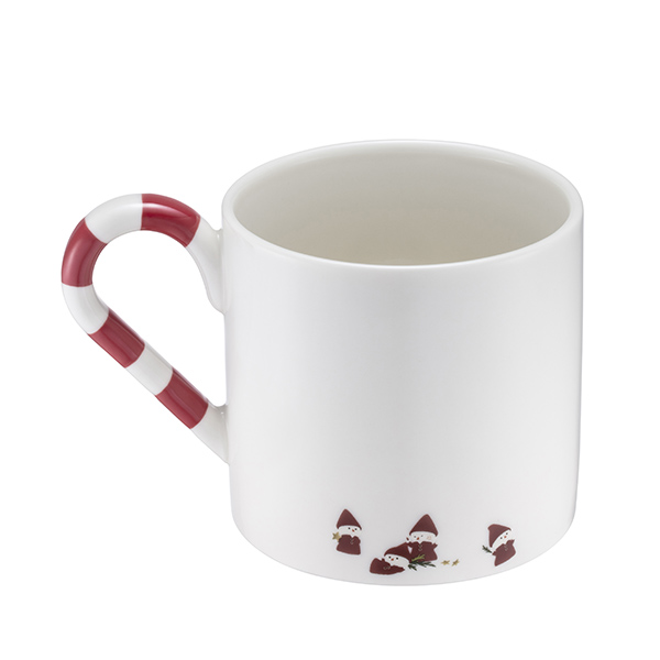 雪人拐杖糖馬克杯