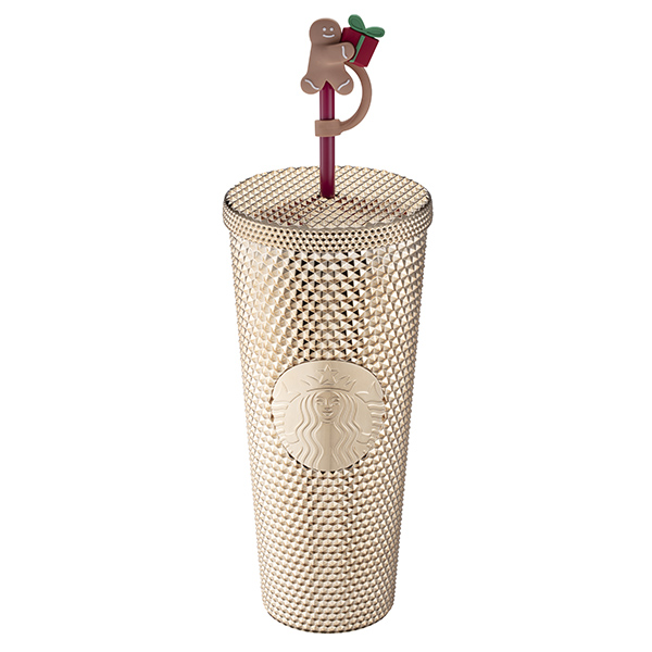 24OZBling薑餅人TOGO冷水杯