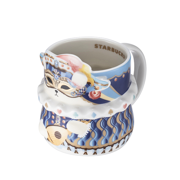 狂歡面具小熊馬克杯