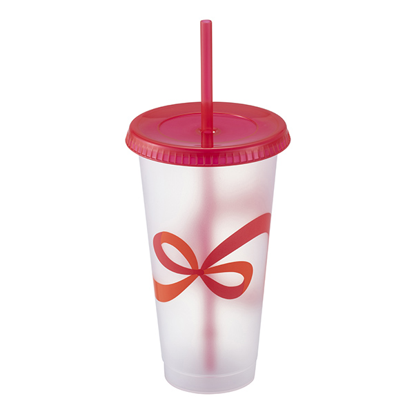 25耶誕紅杯TOGO冷水杯