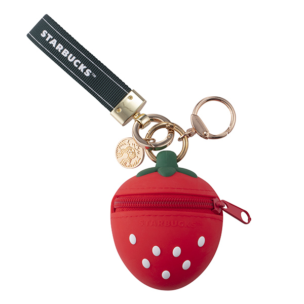 擁抱莓好小熊鑰匙圈