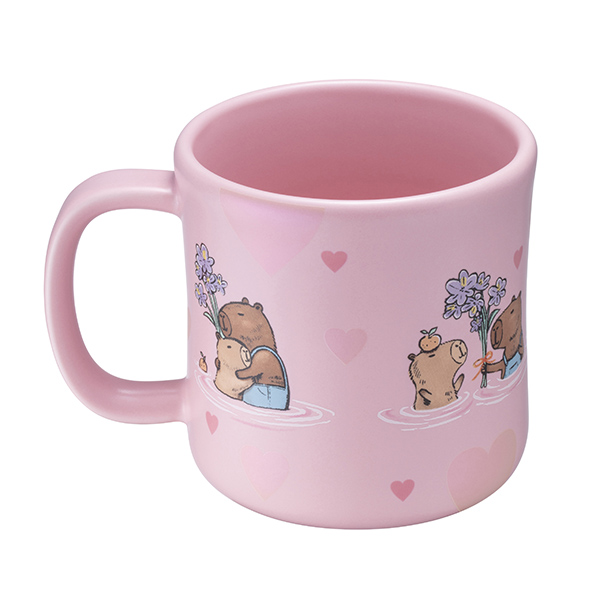 水豚依戀馬克杯