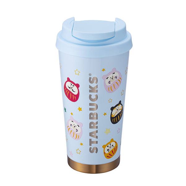 許願達摩不鏽鋼杯