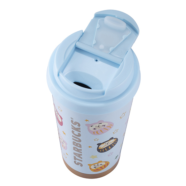 許願達摩不鏽鋼杯