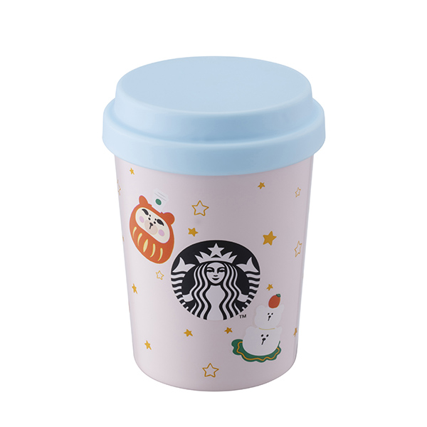 吉利達摩不鏽鋼杯