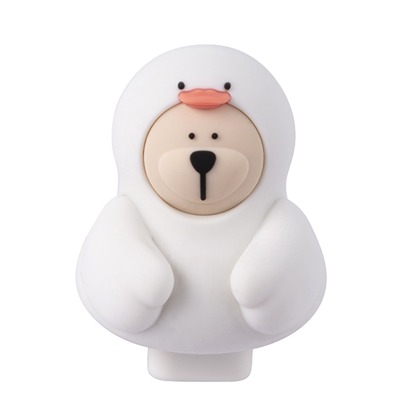 小熊鴨飲料防塵塞