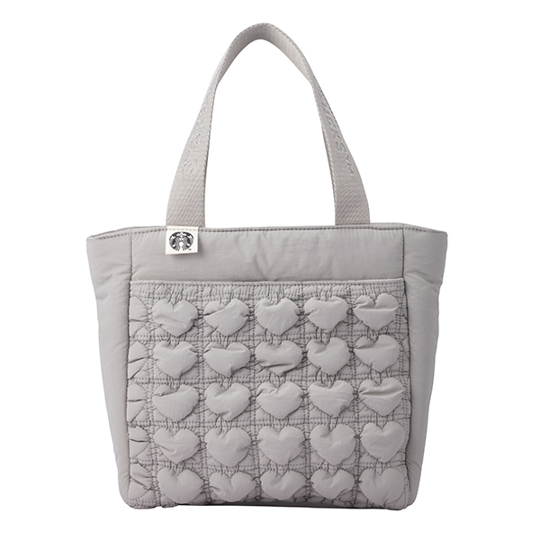 灰雲朵尼龍手提袋