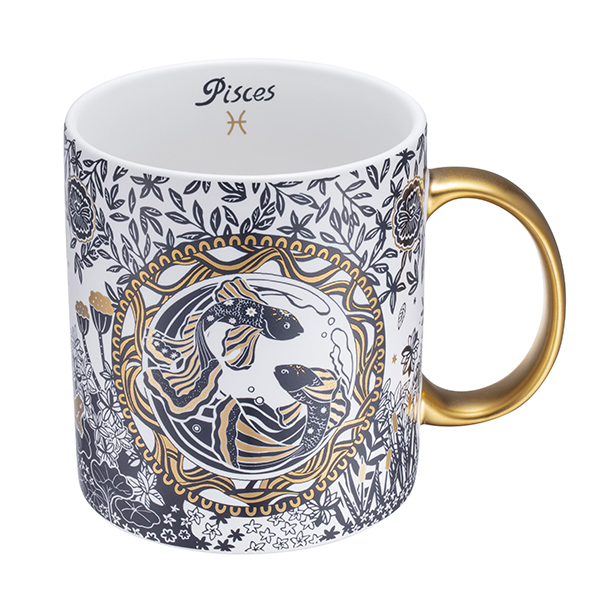 探索雙魚星座馬克杯
