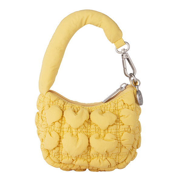 黃雲朵尼龍迷你包