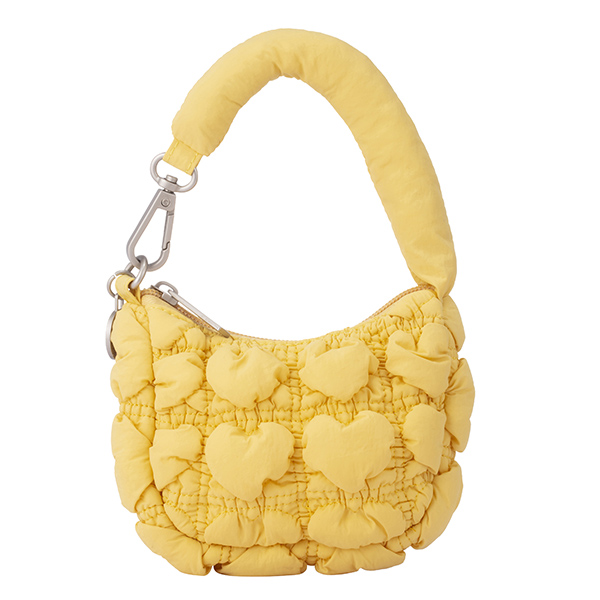 黃雲朵尼龍迷你包