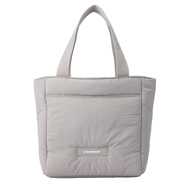 灰雲朵尼龍手提袋