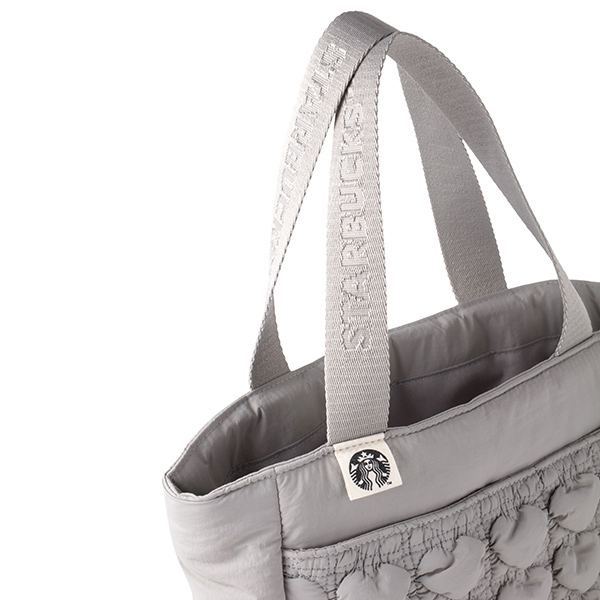 灰雲朵尼龍手提袋