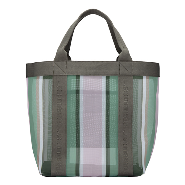 春日直紋網布提袋