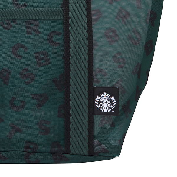 綠色品牌網布手提袋