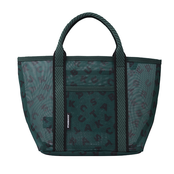綠色品牌網布手提袋