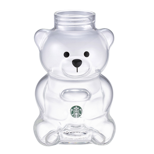 星巴克小熊玻璃TOGO冷水杯