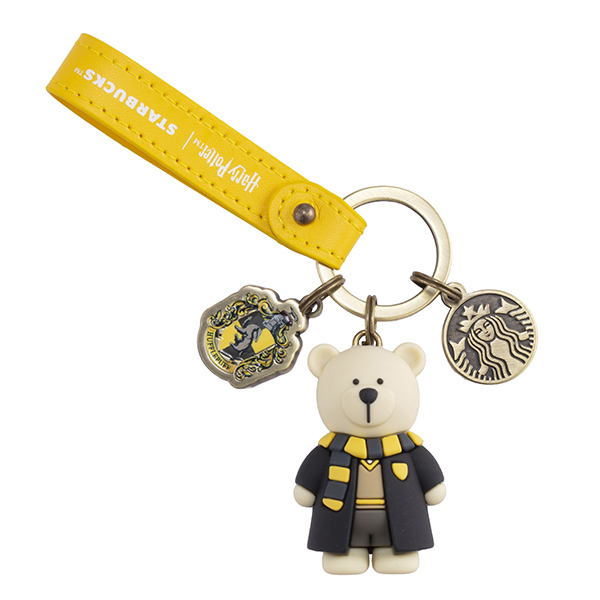 哈利波特學院小熊鑰匙圈