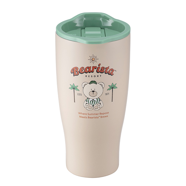 小熊度假村不鏽鋼杯 