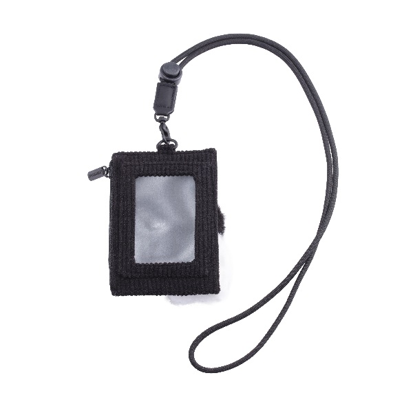 黑白貓尾巴零錢證件掛牌