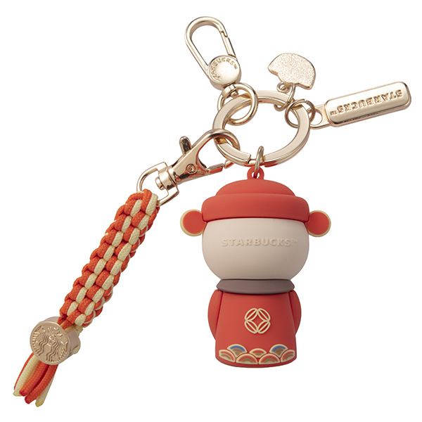 祈願富饒小熊鑰匙圈