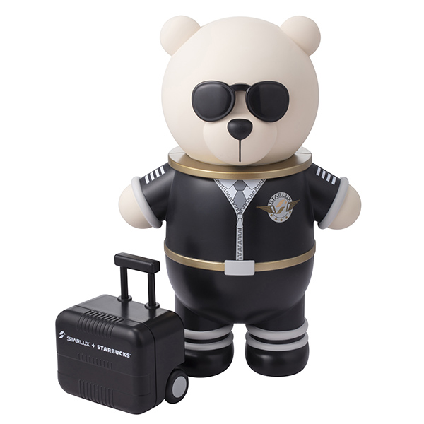 STARLUX 機師熊造型收納筒 
