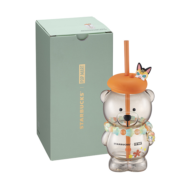 MOLLY小熊TOGO玻璃冷水杯