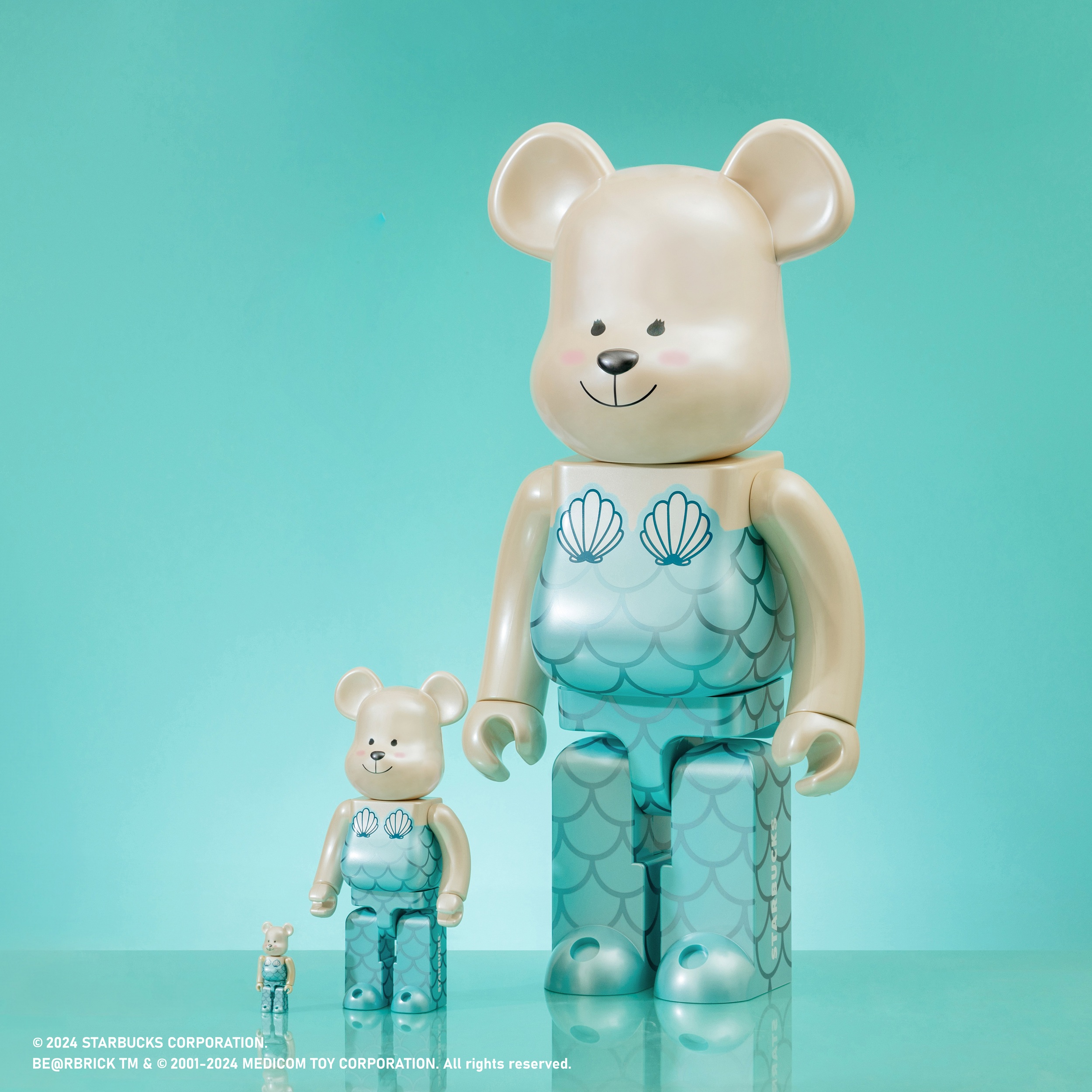 人魚小熊BE@RBRICK 指定品項 | 購買額外贈星活動
